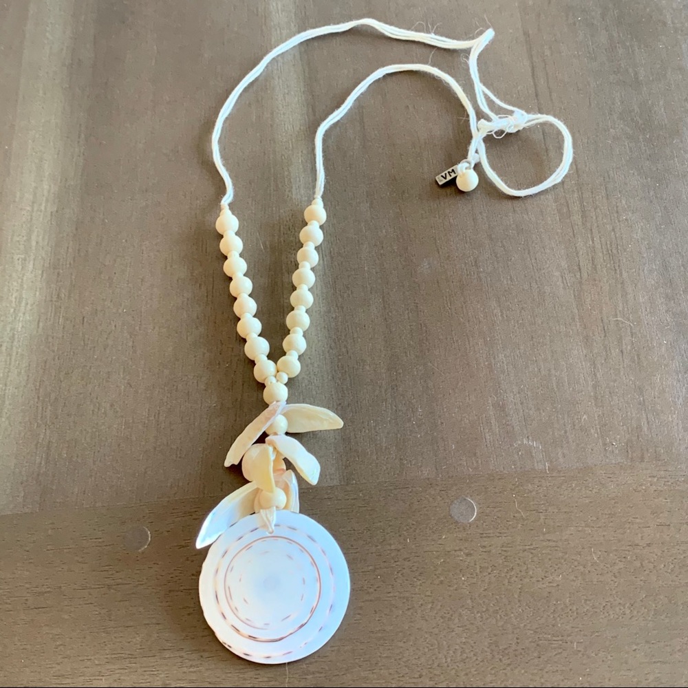 Vanessa Mooney “Swept Away” Shell Necklace
